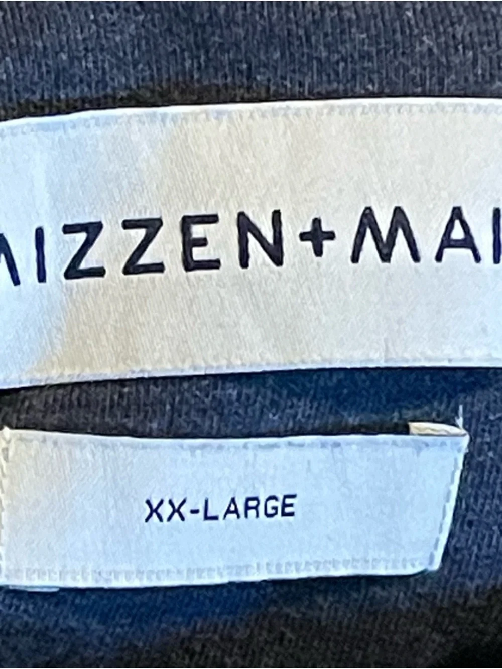 Mizzen Main 1/4 zip sweater mens‎ XXL NWOT blue